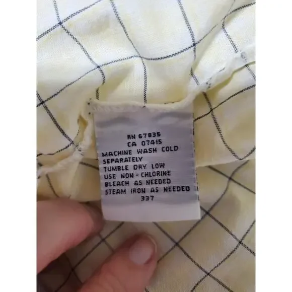 Nautica Men’s Short Sleeve Button-Down Sleepwear Shir tSize L - Picture 6 of 8